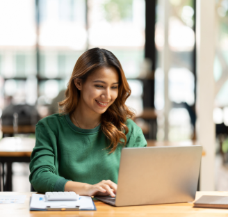 Team member working